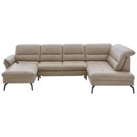 Beldomo Premium SEDACÍ SOUPRAVA, kůže, béžová