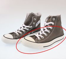 CONVERSE Schuhe - Chuck Taylor All Star - Charcoal - BESCHÄDIGT 37