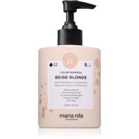 Maria Nila Colour Refresh Sanfte nährende Maske ohne permanente Farbpigmente Farbton Beige Blonde 9.23 300 ml