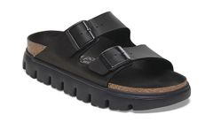 Birkenstock Arizona Chunky Birko-Flor Narrow Fit Žene - Sandale Birkenstock - Crna - 1029077-8 - Size: 8