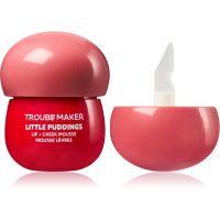Trouble Maker Little Pudding Lip + Cheek Mousse multifunkcionalna šminka za usne i lice nijansa Coral Pink 5 g
