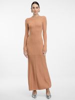 Light brown women's maxi dress ORSAY - Women's
