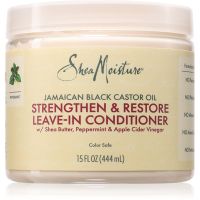 Shea Moisture Jamaican Black Castor Oil Strengthen & Restore Conditioner ohne Ausspülen Lockenpflege für lockiges Haar 431 ml