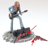 Figur Cliff Burton - Rock Iconz - Cliff 'Em All - BESCHÄDIGT