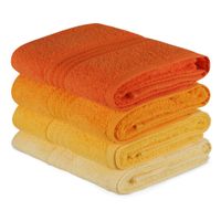 SADA UTERÁKOV NA RUKY, 50/90 cm, žltá, oranžová, svetložltá, tmavooranžová