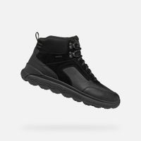 Black men's ankle boots Geox Spherica 4X4 ABX - Men's