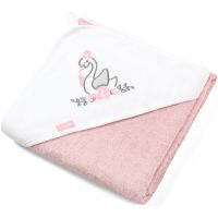 BabyOno Take Care Bamboo Towel μπουρνουζοπετσέτα με κουκούλα Pink 85x85 εκ