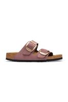 Birkenstock șalpi pentru femei din nubuck Arizona Big Buckle Nubuck Leather