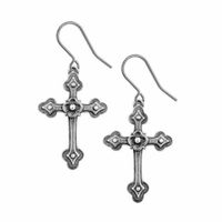 kolczyki ALCHEMY GOTHIC - Gothic Devotion Crosses