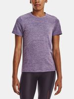 Under Armour UA Seamless Stride SS T-Shirt Lila