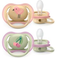 Philips Avent Ultra Air 0-6 m πιπίλα Girl Cherry 2 τμχ