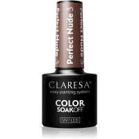 Claresa SoakOff UV/LED Color Perfect Nude géles körömlakk árnyalat 3 5 g