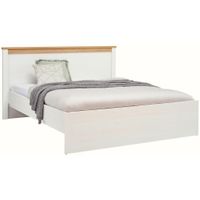 Landscape POSTEĽ, 160/200 cm, biela, farba duba