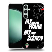 Silikónový prehľadný obal pre Samsung Galaxy S23 FE S711B - FK Viktoria Žižkov A