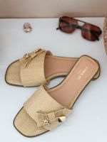Női flip-flop TEDDYLUXE bézs Dstreet