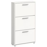 Carryhome VÝKLOPNÁ SKRINKA NA TOPÁNKY, biela, 59/103/17 cm