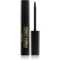 Avon Power Stay 72h wasserfester Eyeliner 72h Farbton Blackest Black 3,5 ml