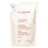 Clarins VELVET CLEANSING MILK  odličovací mléko - náhradní náplň 400 ml