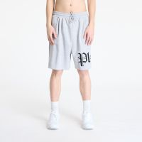 Βερμούδες PLEASURES Oe Wide Shorts Grey Mélange XXL