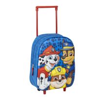 KIDS BACKPACK TROLLEY 3D PAW PATROL