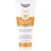 Eucerin Sun Allergy Protect захисний гелевий крем для обличчя та тіла SPF 50+ 200 мл