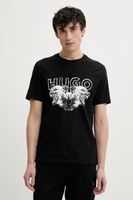 HUGO Bavlnené tričko HUGO Durro