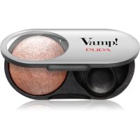 PUPA Milano Vamp! Radiant Baked Eyeshadow langanhaltender, schimmernder Lidschatten Farbton 402 Rose Gold - WET & DRY 1 g