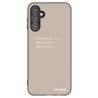 Silikónový čierny obal pre Samsung Galaxy A14 4G A145R - Positive Vibes