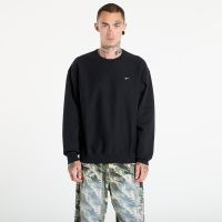 Φούτερ Nike Solo Swoosh Men's Fleece Crew Black/ White L