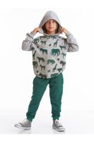 mshb&g Animals Boy's Hooded Tracksuit Set