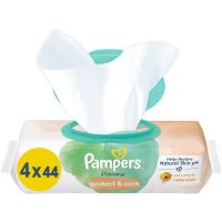 Pampers Harmonie Protect&Care vlažni čistilni robčki za otroke z ognjičem 176 kos