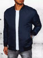 Pánská bunda bomber jacket tmavě modrá Dstreet