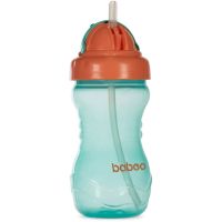 Baboo Cup with Silicone Straw пляшечка з трубочкою Green, 9m+ 360 мл