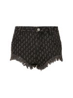 Aneida Cotton Denim Shorts