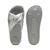 PUMA Leadcat Platform Metallisch Sandalen Damen, Schuhe, Grau, 35.5