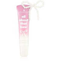 essence All About That Bow lip gloss cu peptide culoare 01 Kiss 'n Bow 13.5 ml