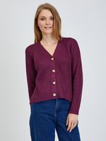 Pieces Silla Cardigan Rot