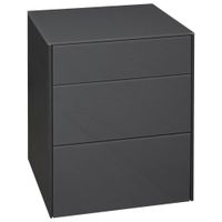 Novel NOČNÝ STOLÍK, antracitová, 52/63/42 cm