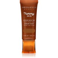 Danessa Myricks Beauty Yummy Skin Serum Skin Tint hydratačný make-up s vyhladzujúcim účinkom odtieň 13 - Dark Skin with Warm Golden Undertones 100 ml