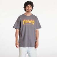 Μπλουζάκι Thrasher Flame Logo T-Shirt Charcoal Gray L