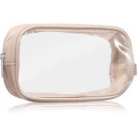 Notino Travel Collection Small Clear Organizer прозора косметичка прозорий S Beige 20x10x5 cm 1 кс