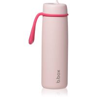 B.Box Stainless Steel Thermos Bottle θερμός με καλαμάκι Pink Paradise 690 ml