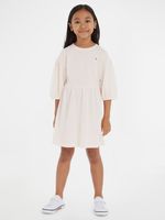 Tommy Hilfiger Structured Knit Kinderkleider Rosa