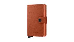 Secrid Miniwallet Crisple Pumpkin Unisex - Peňaženka Secrid - Oranžová - MC-Pumpkin-One-size - Size: One size