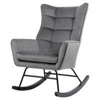 STOLIČKA S PRUŽNÝM PODNOŽÍM, drevo, kov, plast, sivá