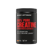 BODY ATTACK 100% Pure Creatine - 600caps KREATYNA