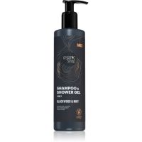 Organic Shop Men Blackwood & Mint шампоан и душ гел 2 в 1 за мъже 280 мл.