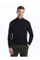 LC Waikiki Half Turtleneck Short Sleeve Men's Knitwear Sweater -