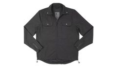 Chrome Industries Ike Poplin Windshirt Black Muži - Bundy Chrome - Černá - AP-266-BK-L - Size: L