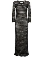 Paloma Cotton Blend Crochet Long Dress